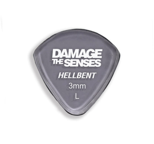 Acrylic Pick - Hellbent 3mm (Smokey Purple) Damage The Senses