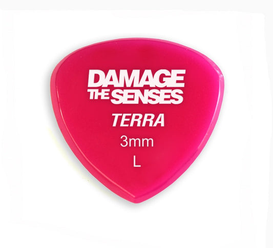 Acrylic Pick - Terra 3mm (Fuschia) Damage The Senses
