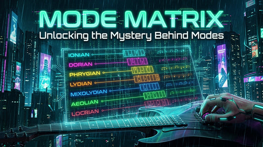Mode Matrix - learning guitar modes
