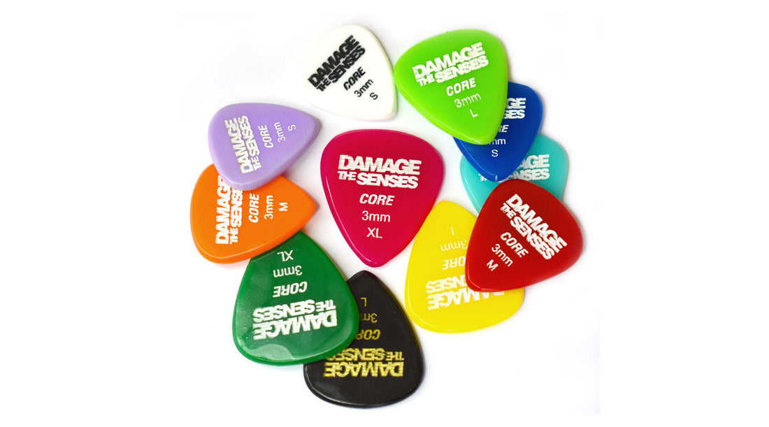 Damage The Senses 3mm Acrylic Picks: Ultimate Shape Guide