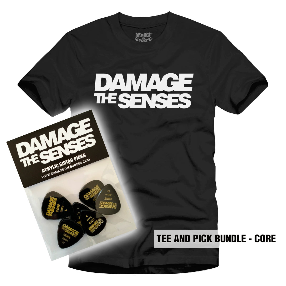 Tee/Pick Bundles Damage The Senses
