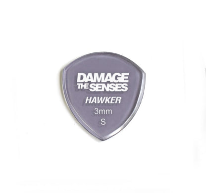 Acrylic Pick - Hawker 3mm (Smokey Purple) Damage The Senses