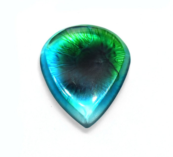 Handcrafted Resin Guitar Pick 04 - 3mm Damage The Senses